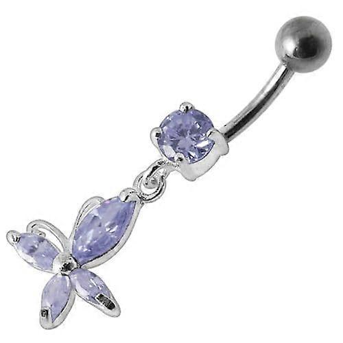 fantaisie fleur de bijoux corps pendentif bague de ventre
