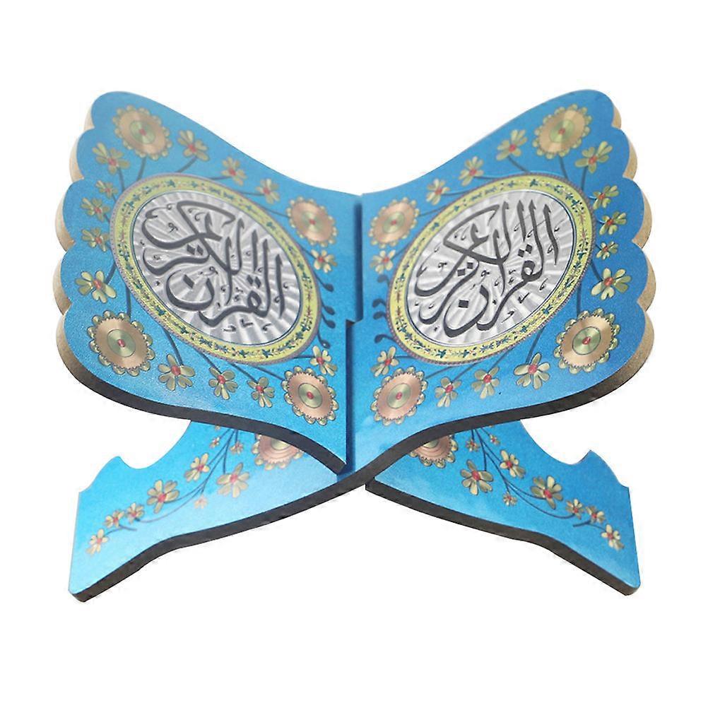 Book Stand Decorative Wooden Bookshelf Rectangular Shape Eid Decorative Style 29.00X19.00X1.50CM