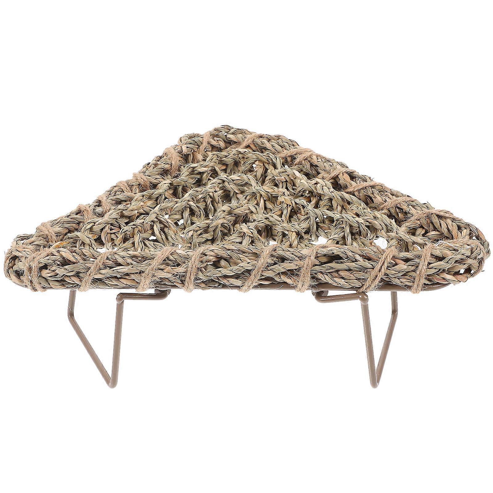 Reptile Lounger Bed Bearded Dragon Bed Lizard Hammock Bed Indoor Habitat 28.00X20.00X8.00CM 1Pcs