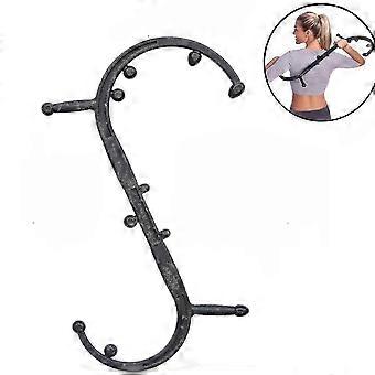 Trigger Point Massager + Massage Nubs Massage Hook Rod Back
