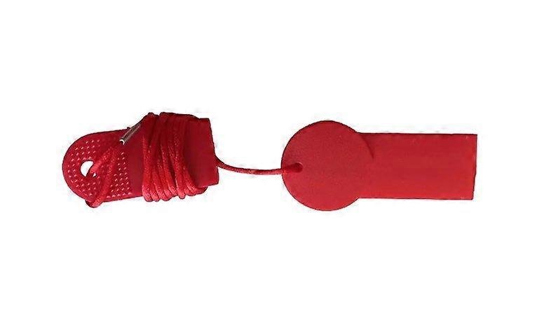 Treadmill safety key, , universal, compact design, red