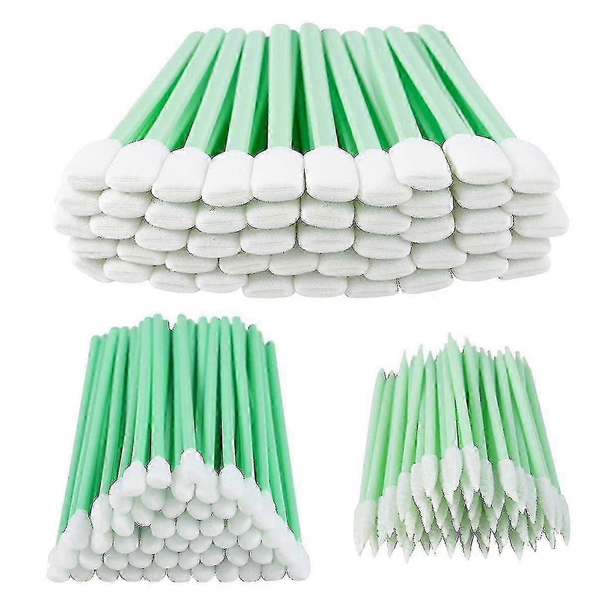 250 Lab-Grade Foam Cleaning Swabs - Lint-Free Precision Tools for Electronics & Optics