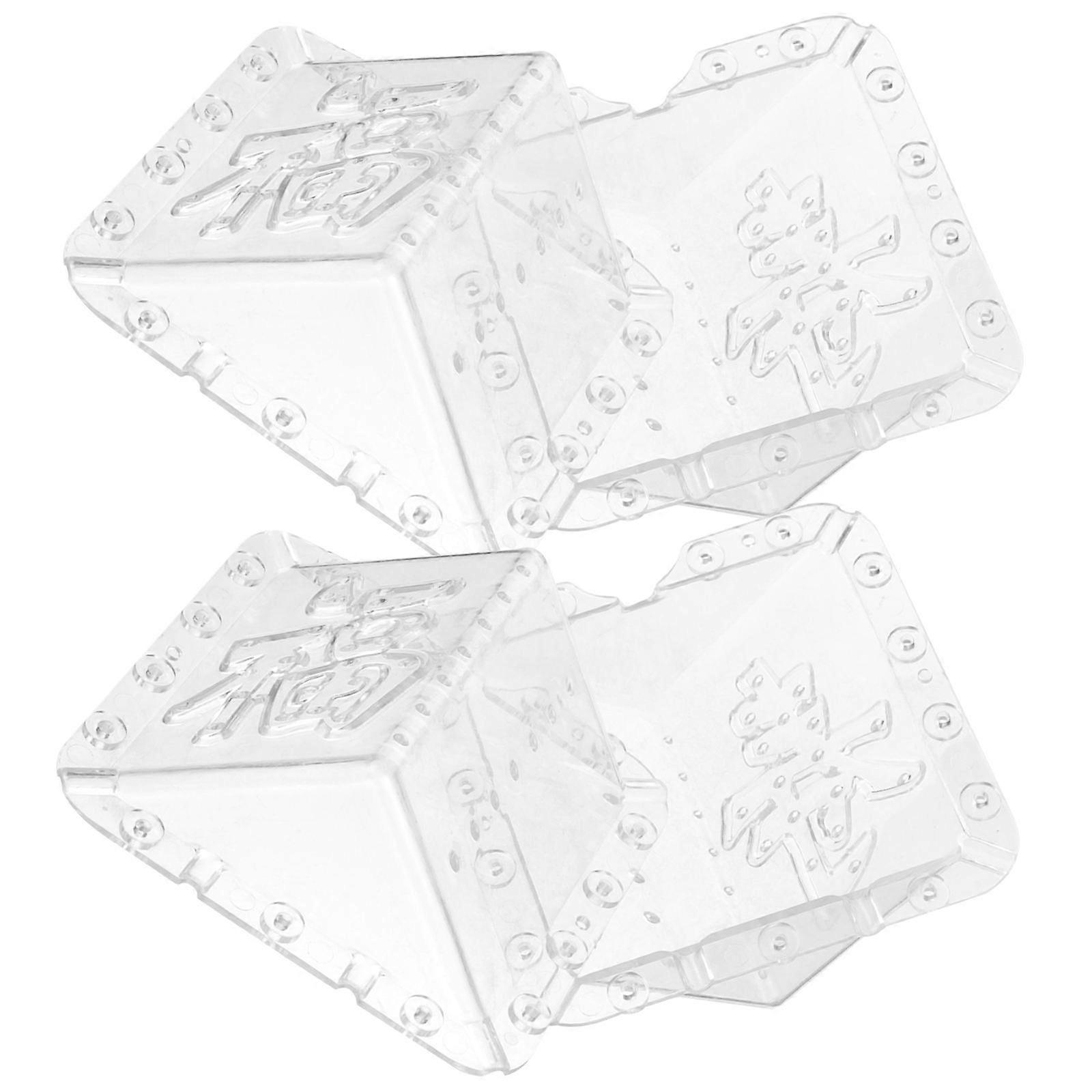 غطاء قالب للاستخدام في الحديقة مصنوع من البلاستيك المتين 2 قطعة