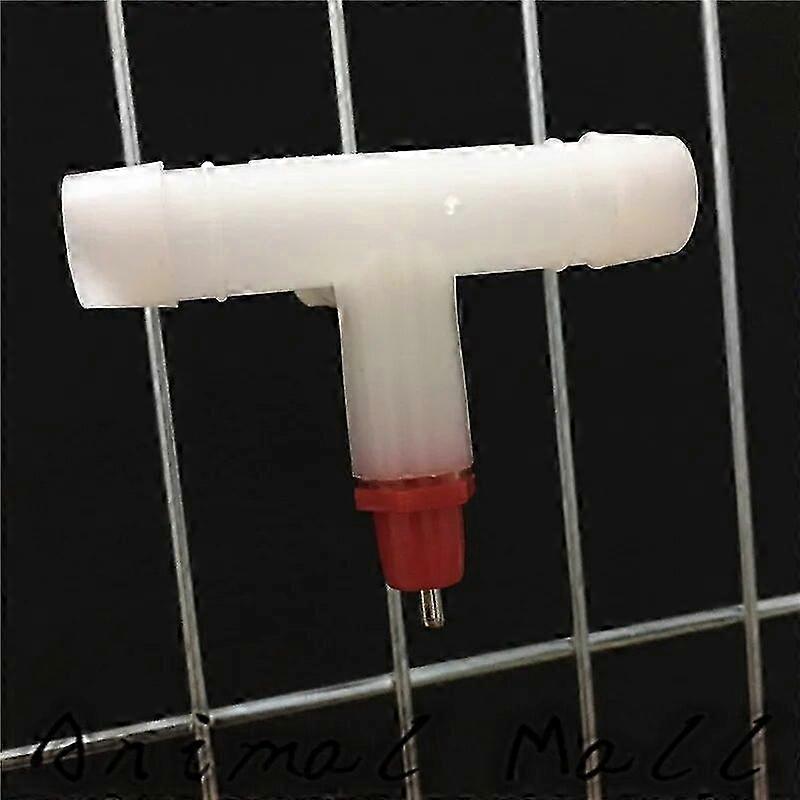 20pcs 14.5mm Volaille Caille Mangeoires Poulet Tee Distributeur d’eau