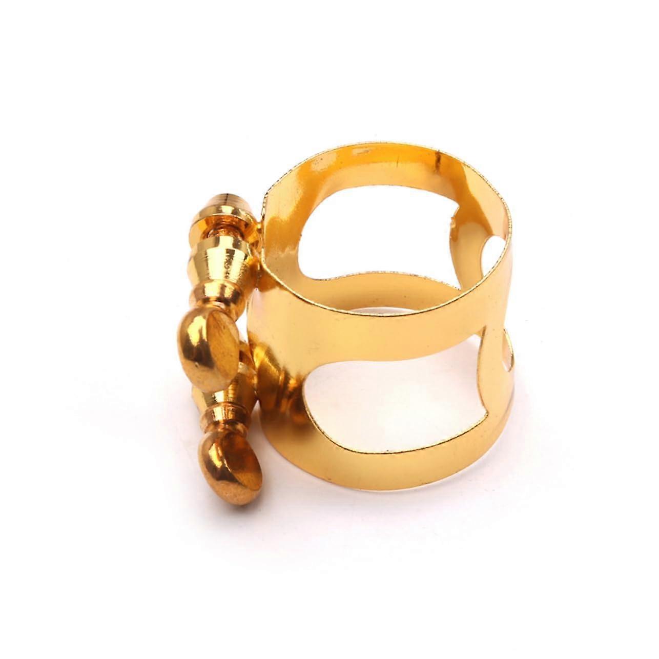 Saxophone Mouthpiece Ligature with Double Thread Golden