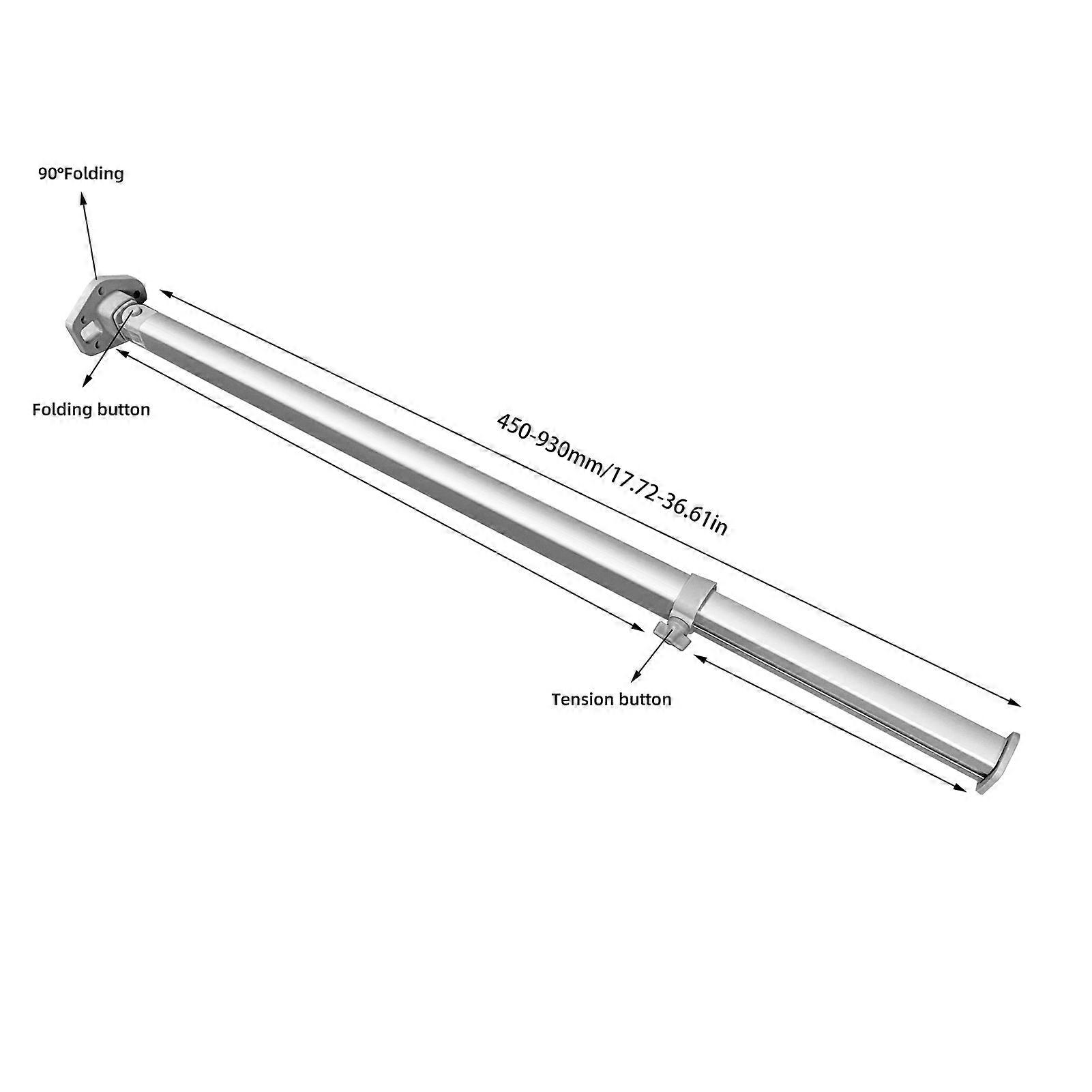 Folding Telescopic Table Legs 450 to 930mm Aluminum Alloy Removable Adjustable Desk Leg for RV Boat Yacht