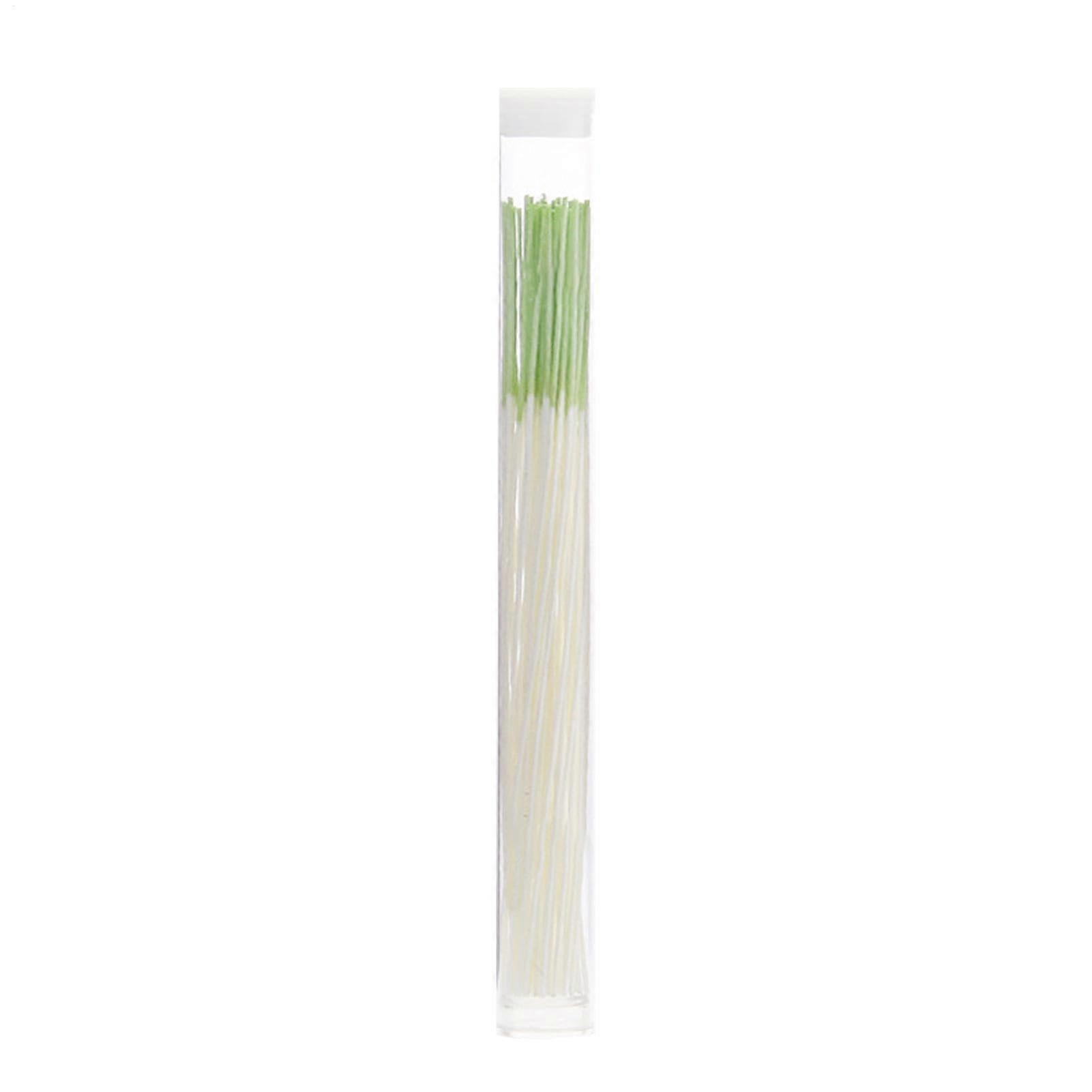 Dental Floss for Ear Piercing, 60 Pieces Waterproof Cleaner, Lid Design