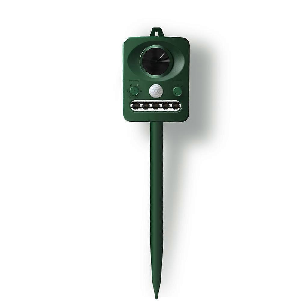 Cat Repellent, Garden Cat Repellent Cat Deterrent Animal Scarer Ultrasonic Solar Deterrent with PIR Sensor Animal Drive