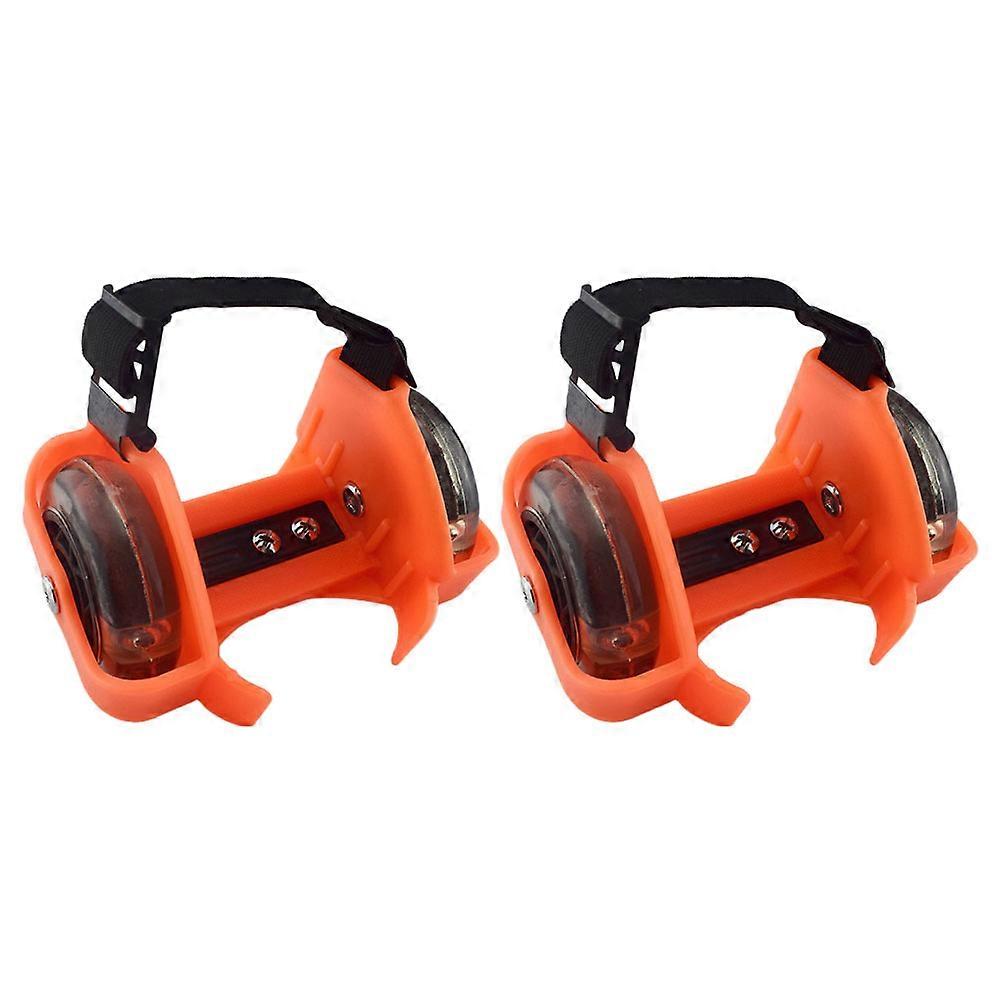 Glowing Adjustable Roller Skate Wheels for Comfortable Outdoor Skating