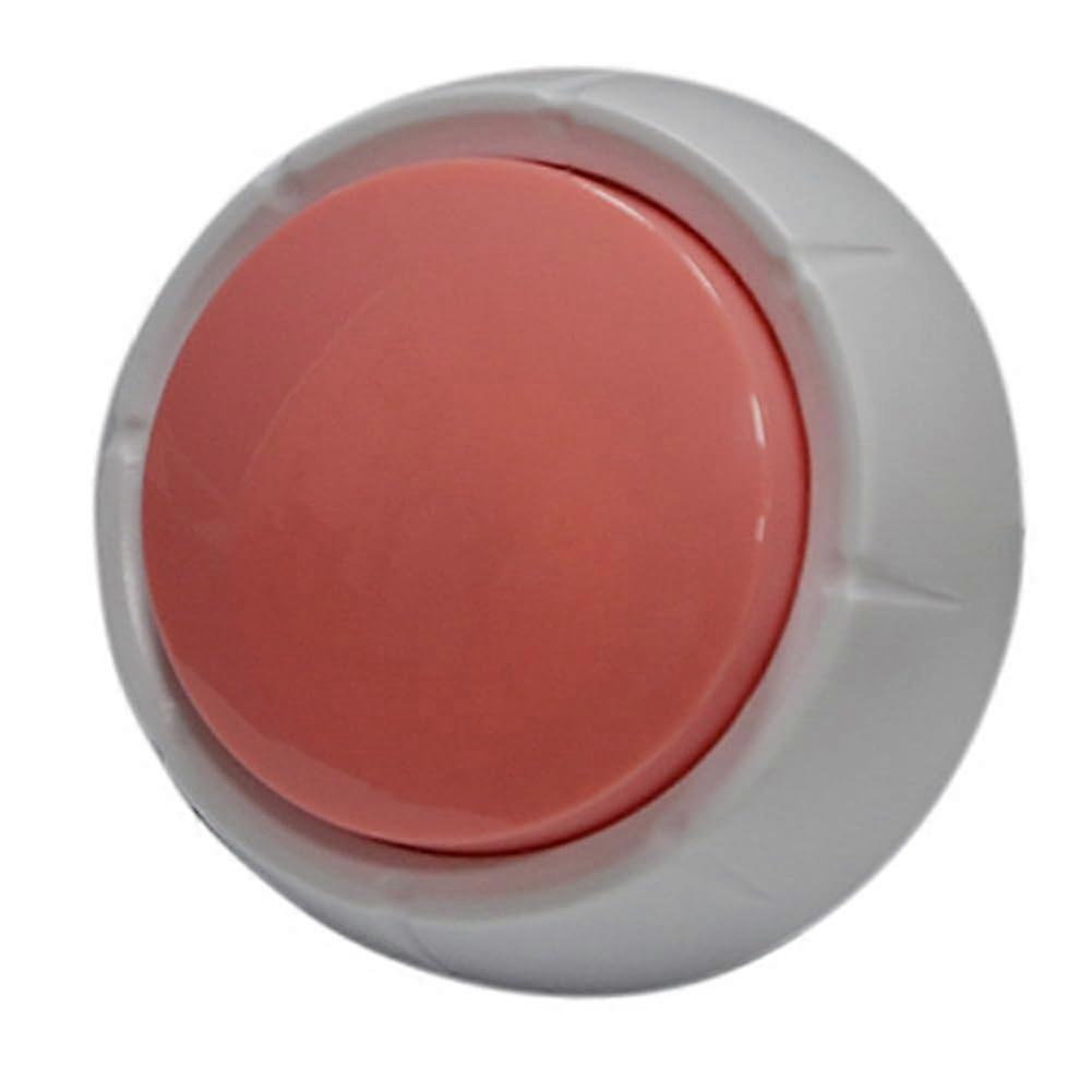 Squeeze Sound Box Music Box Recordable Voice Sound Button Supplies Communication Buttons Summer Sounding Box Pink