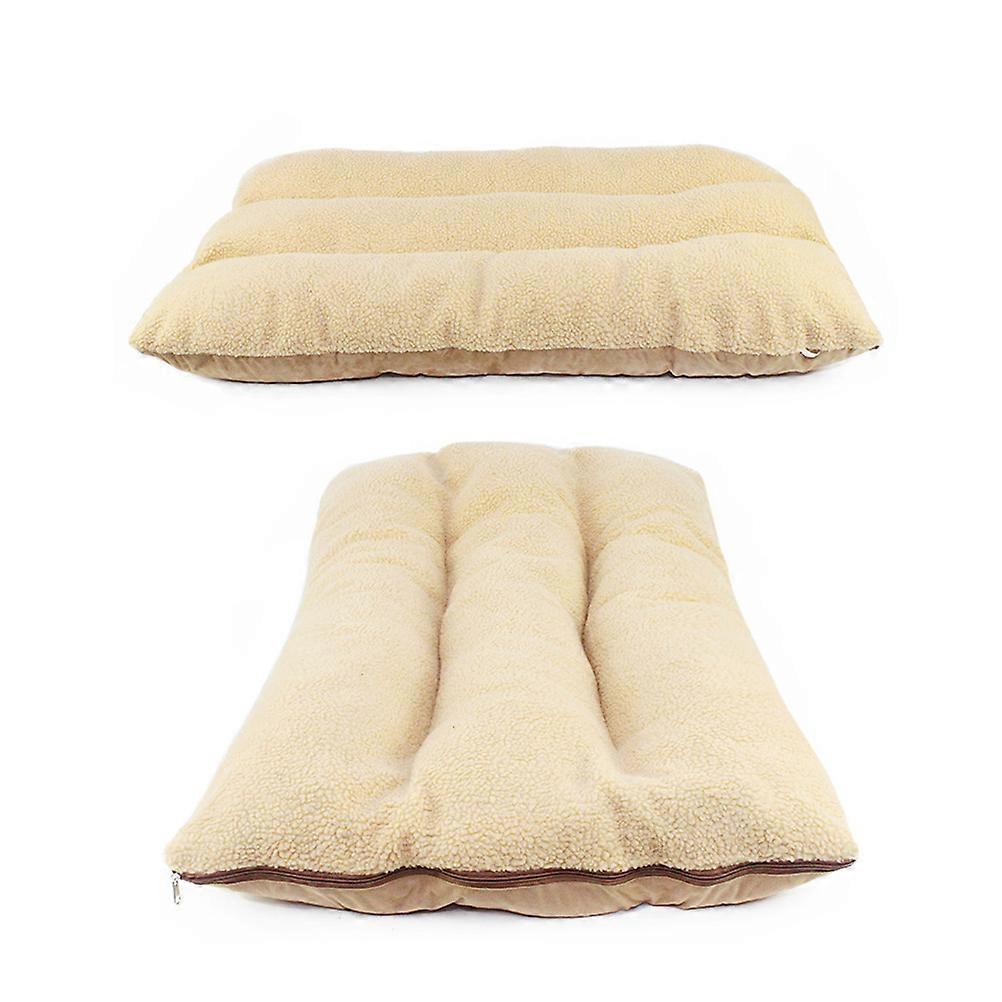 Pet Bed Comfortable Dog Bed Indoor Use Rectangular 70x50x5cm 1Pcs