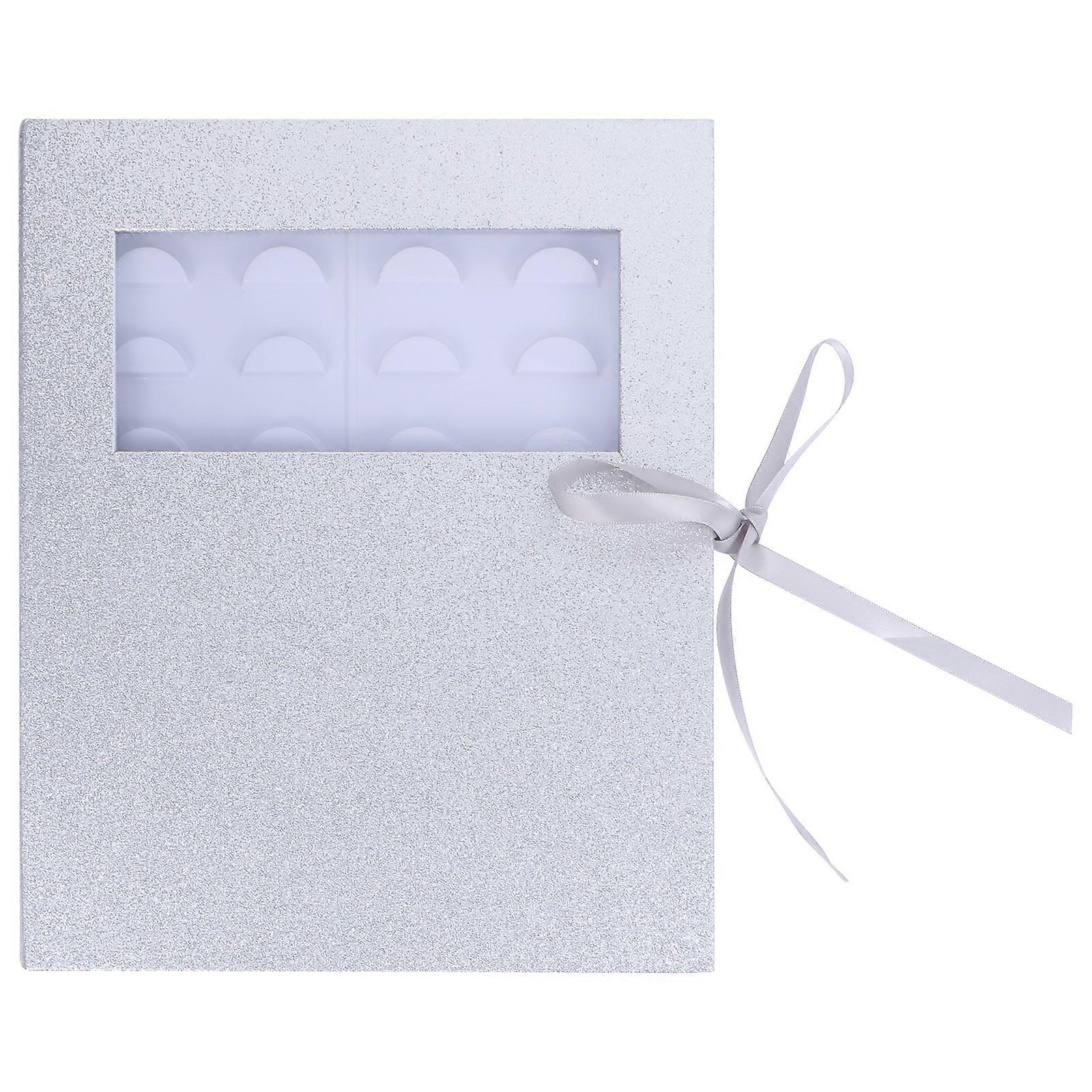 False Eyelash Organizer Paper Eyelash Storage Box Counter Display Protection from Dust Prevent Crushing 1Set