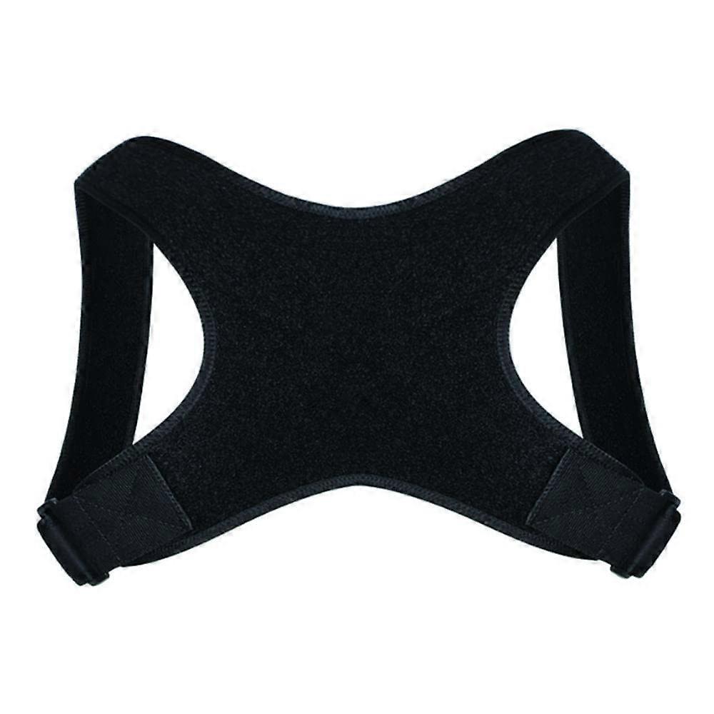Posture correction brace, adjustable back support, clavicle, spine, shoulder, correction, body care strap, blackcn back support