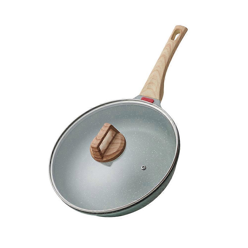 Non Stick Cooking Pan Omelette Pan Nonstick Egg Frying Pan For Breakfast Home Users 24cm Round Aluminum 1Set