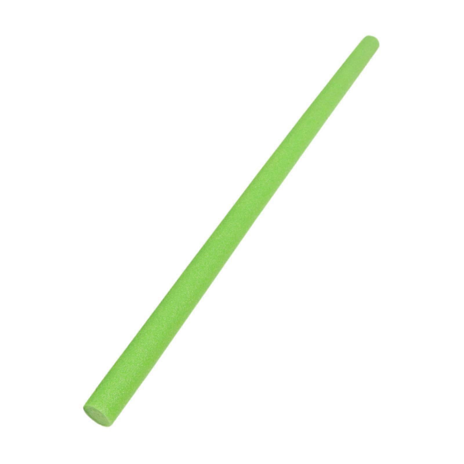 Pool Noodle Green Solid Material 59-Inch Long For Water Sports