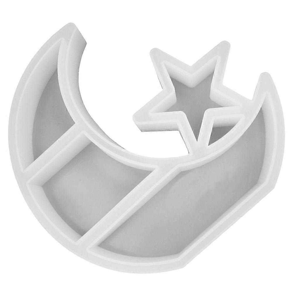 Silicone Star Resin Mold For DIY Enthusiasts In White Color 24X4CM Reusable 1Pack