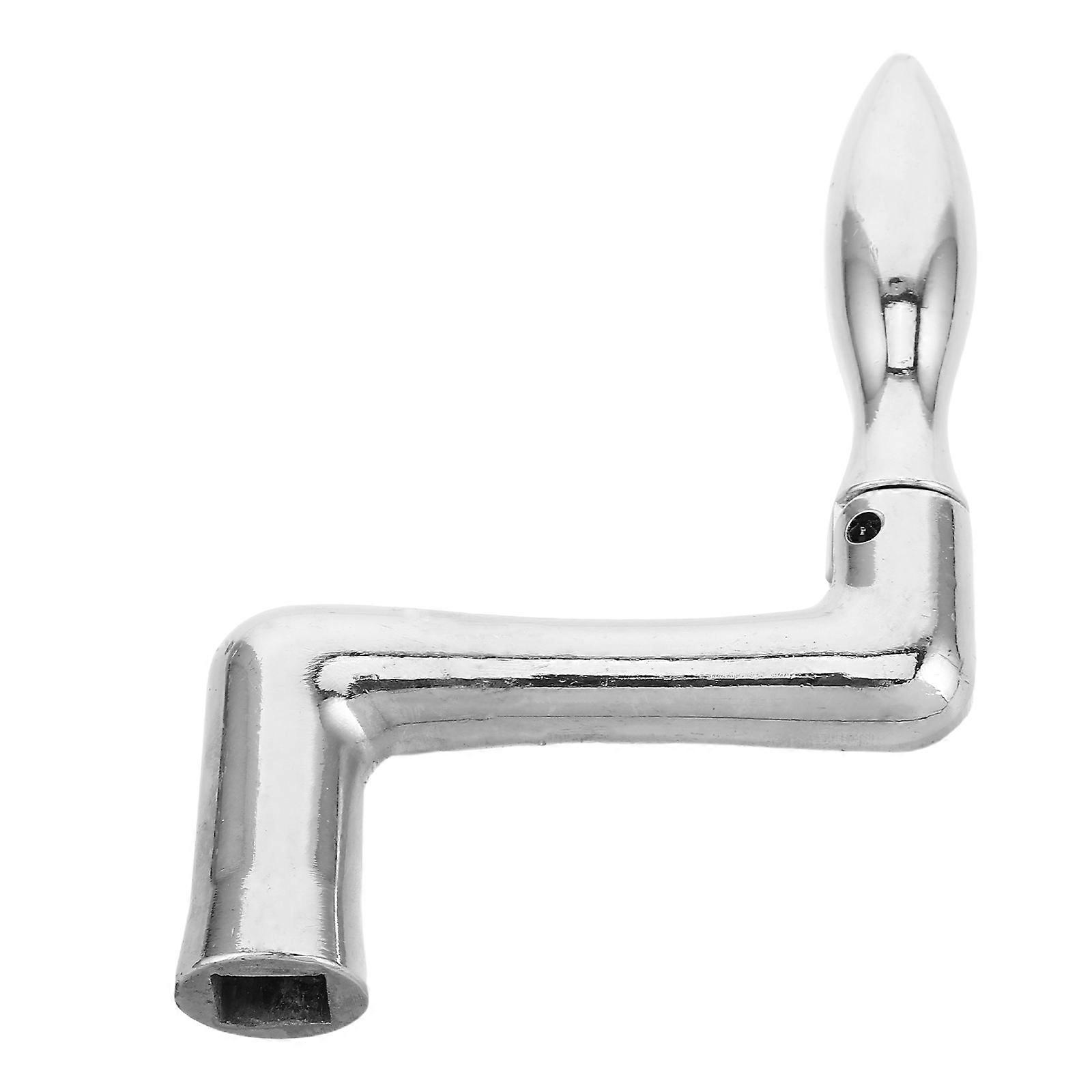 Stainless Steel Adjustable Crank Handle for Elevators, Manual Lifting Handle for Tables, Durable Height Adjuster for Comfortable Workspaces