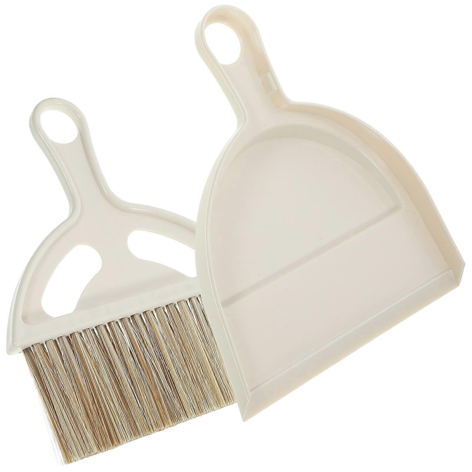 Mini Keyboard Cleaning Brush Set with Dustpan – Lightweight Broom for Dust, Debris, and Hair Removal in Tight Spaces – Ideal for Home, Office, and