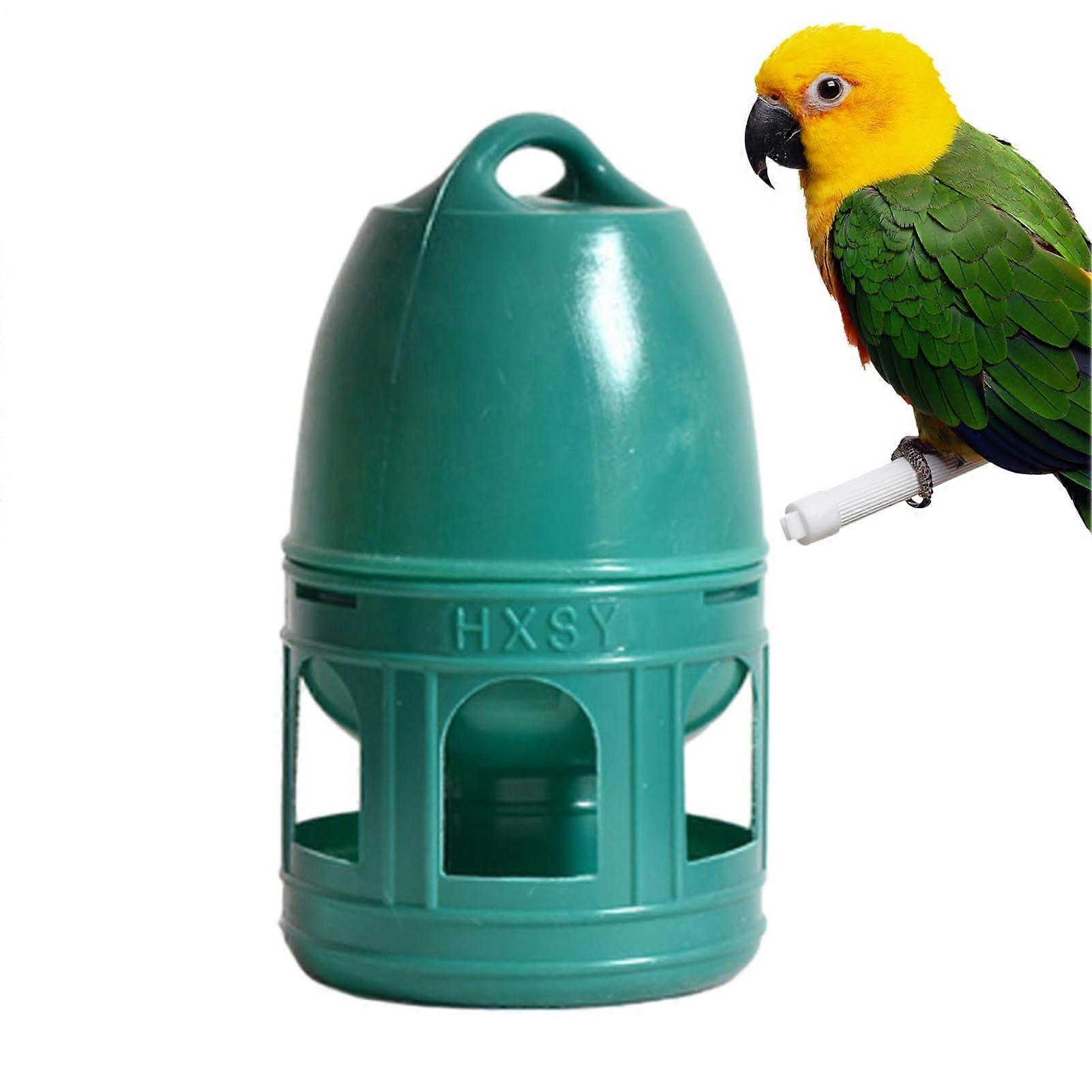 Sweety Bird Water Dispenser Automatic Feeder For Parrots And Small Birds Top Handle Wide Opening
