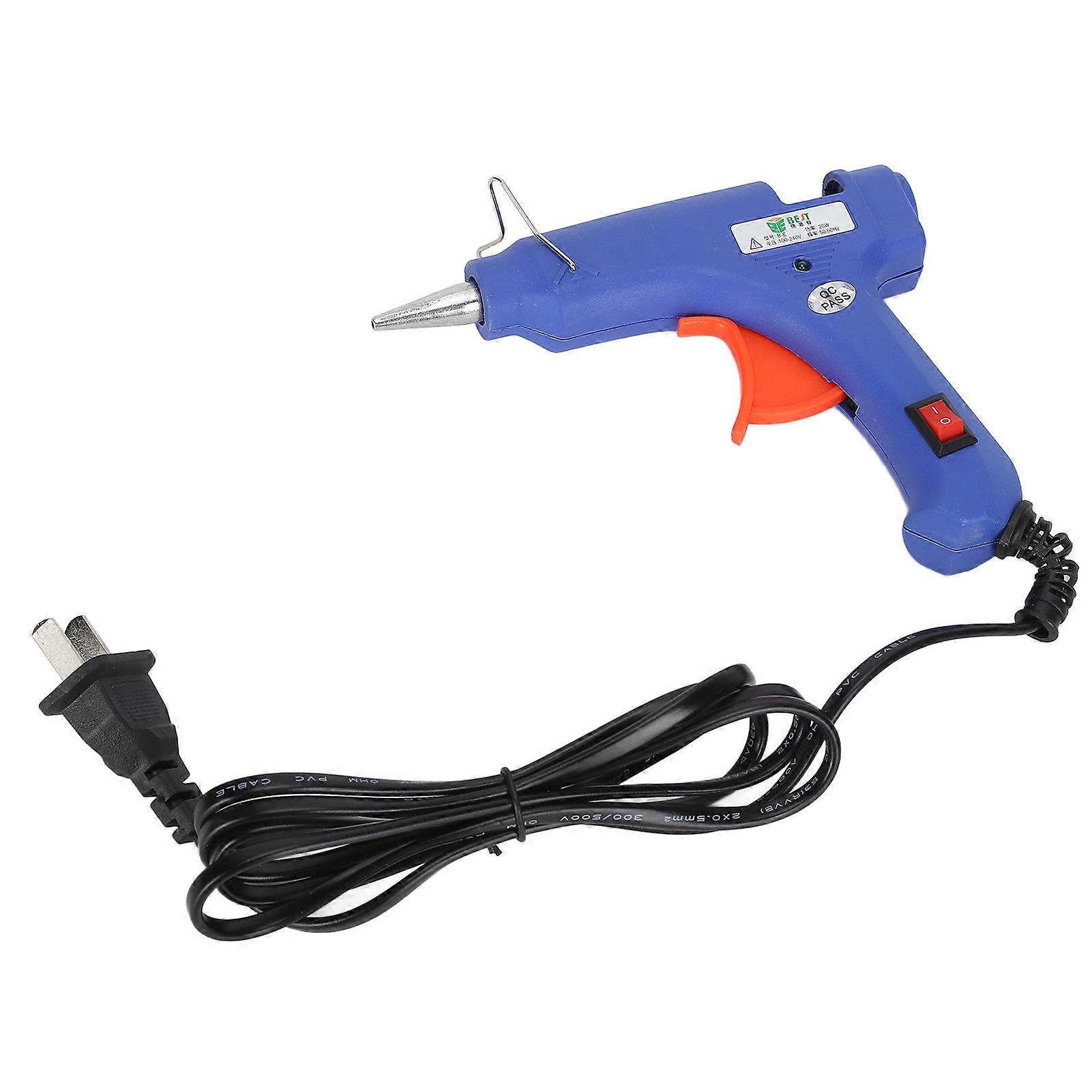 Hot Glue Gun Mini Constant Temperature Electric Hand Gluing Tool for 100‑240V