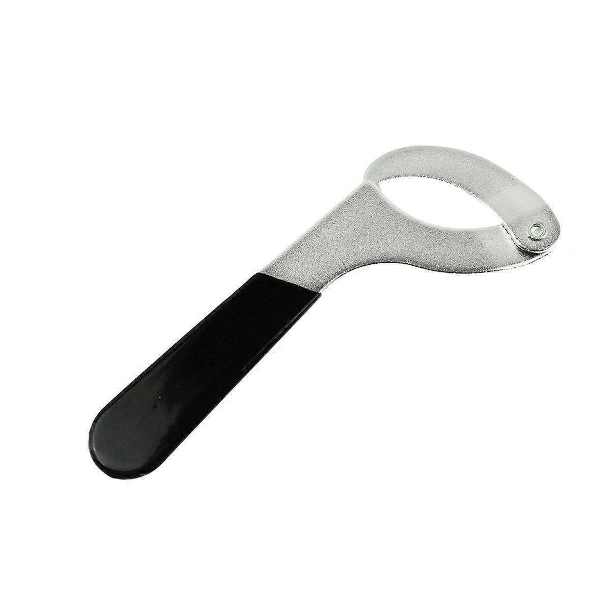 Motorcycle Spanner Wrench 2 to 4-3/4inch Adjustable Shock Wrench Steel Tool Spring Universal