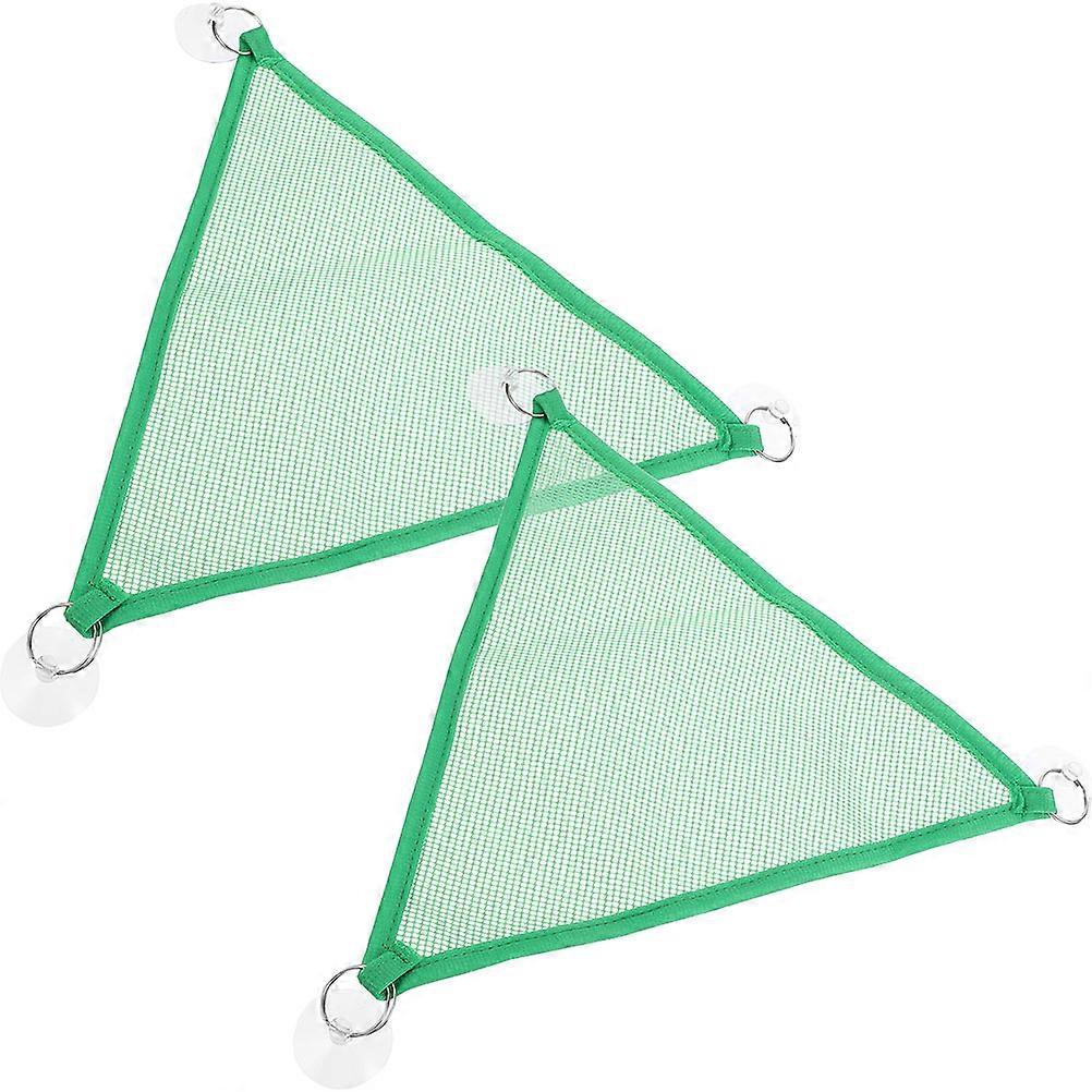 Reptile Hanging Hammocks   Breathable Mesh Swing Beds for Snakes, Lizards & Chameleons   Lightweight & Easy to Clean Pet Cage Accessories (2pcs)