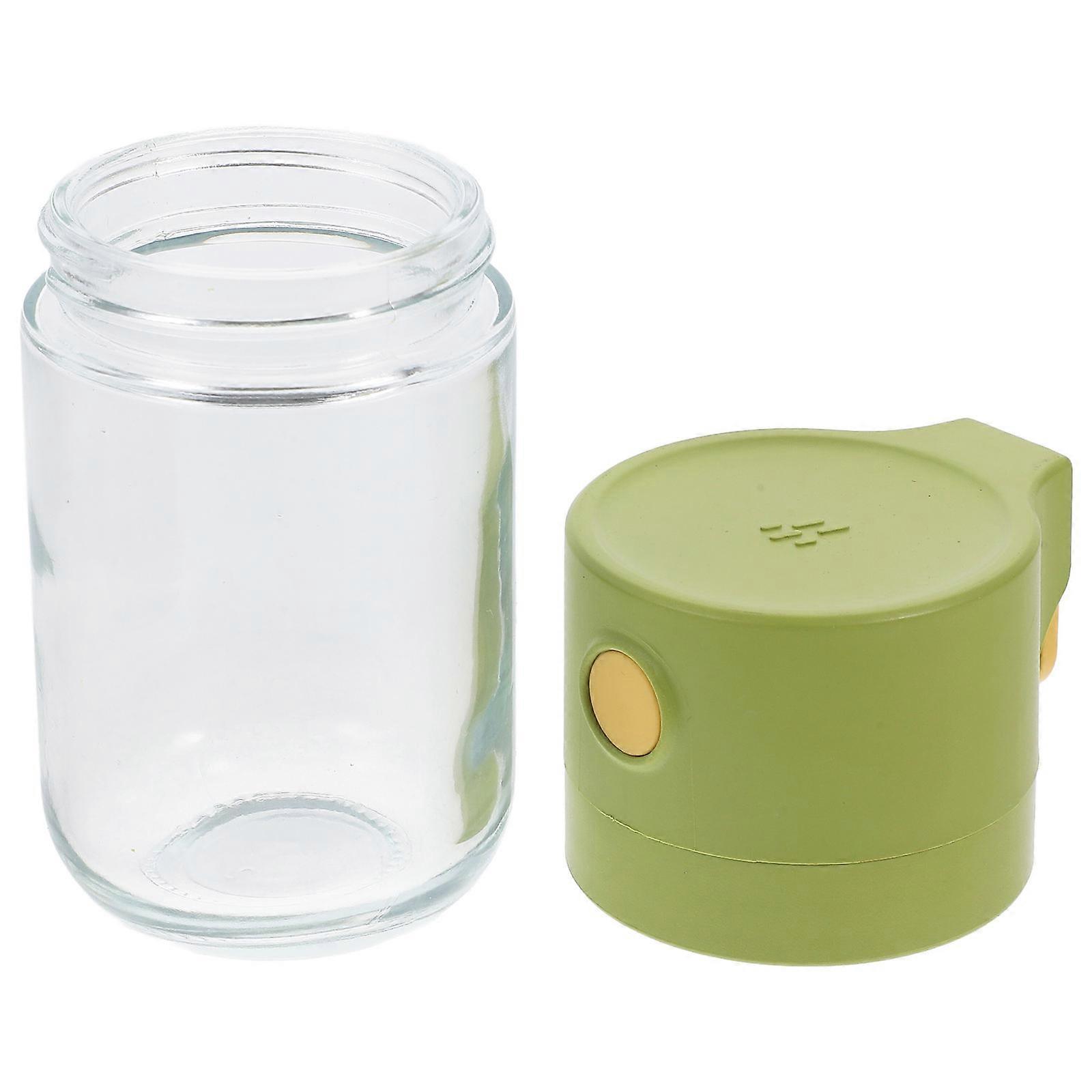 Salt Dispenser Airtight Sealing Cylindrical Spice Jars 1Pcs