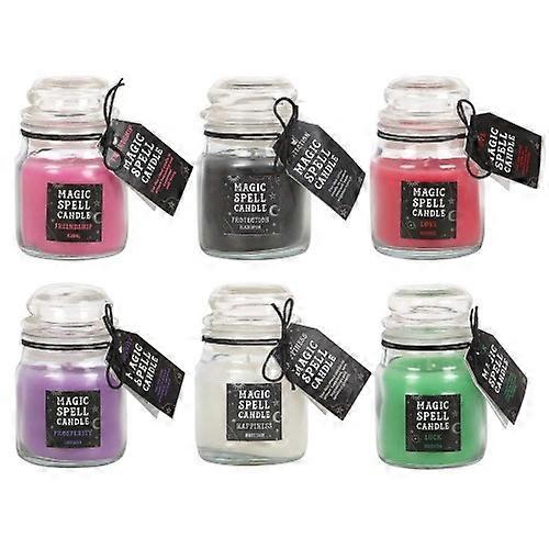 Something Different Magic Spell Candle Jar Set (Pack of 6)