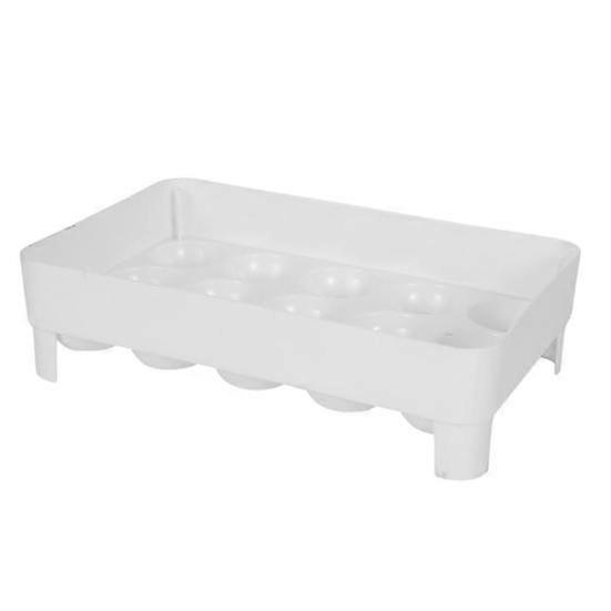 15 Grid Egg Storage Box Refrigerator Egg Tray Large Capacity High Stability Stackable Space-Saving Fridge Egg Organizer