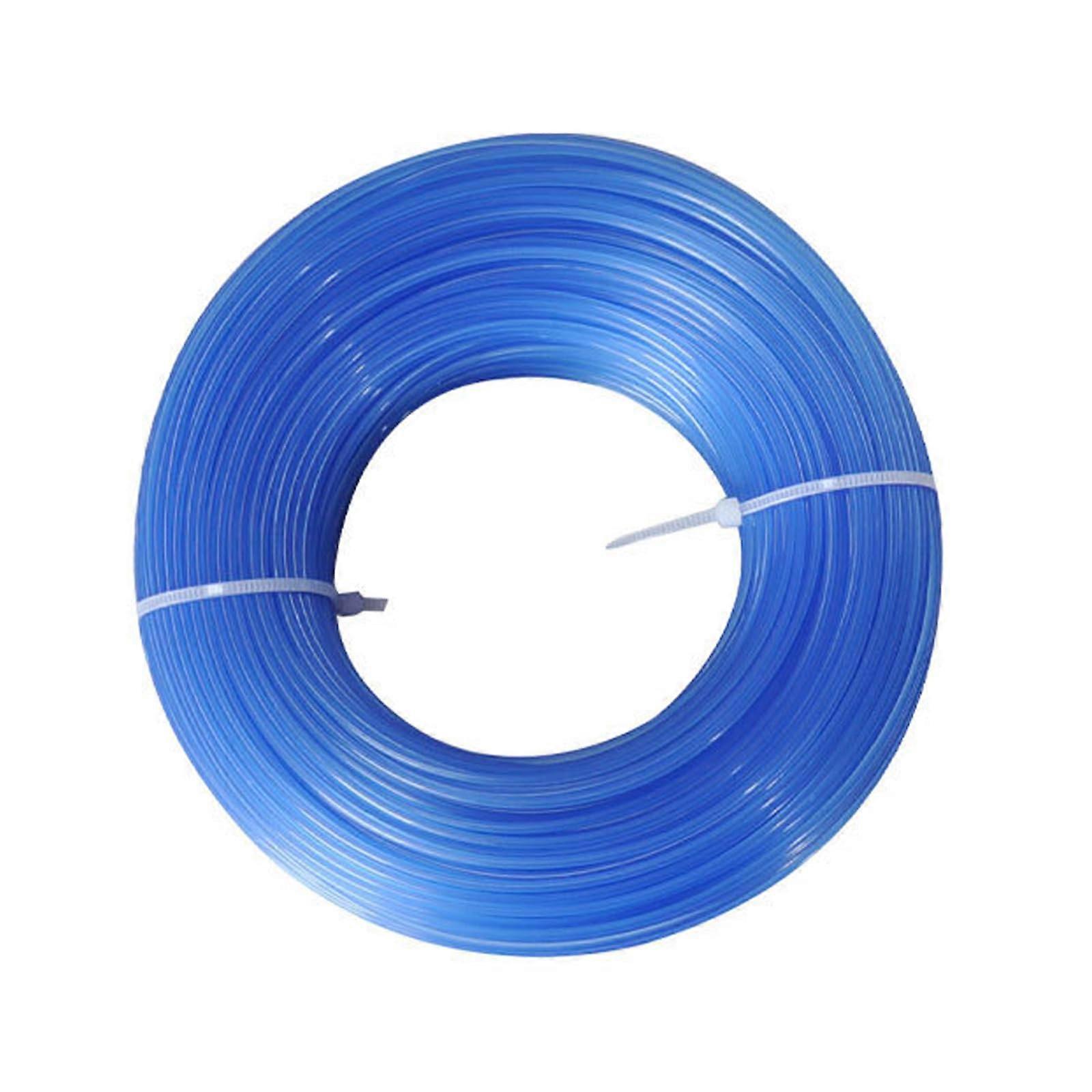 Nylon Trimmer Line 1.6/2.0/2.4 Mm Diameter, 100 M Length, Lawn Mower Compatible, For Efficient Mowing