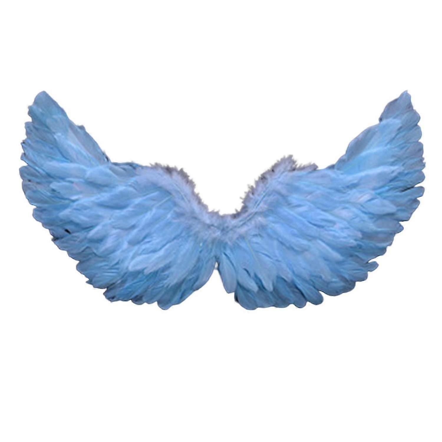 ZHOUBA Angel Feather Wings met elastische band Bright Color Costume Cosplay Fotografie Props