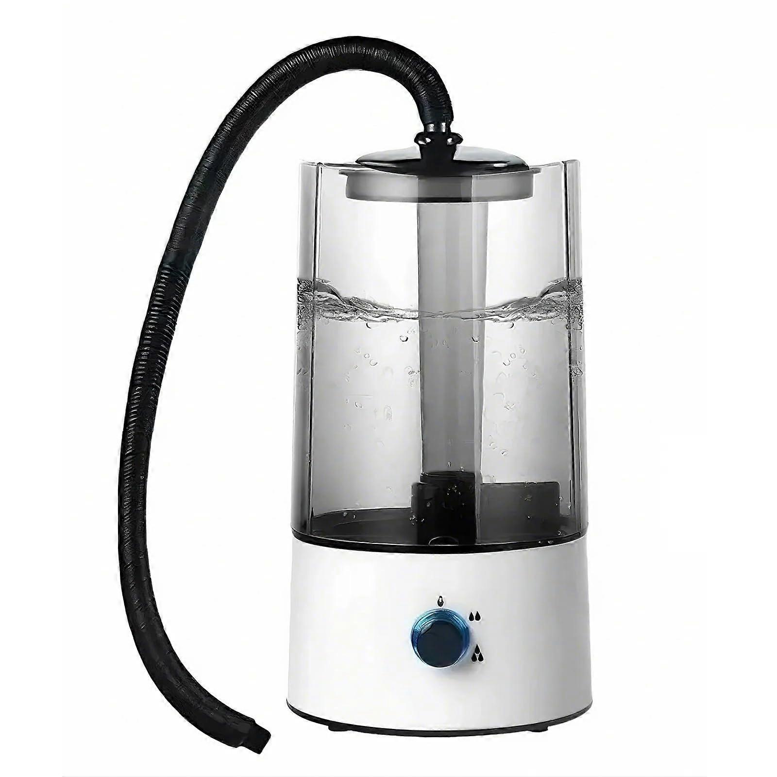 Reptile Humidifier, 4L Mist Machine for Terrariums, Adjustable Mist (White)