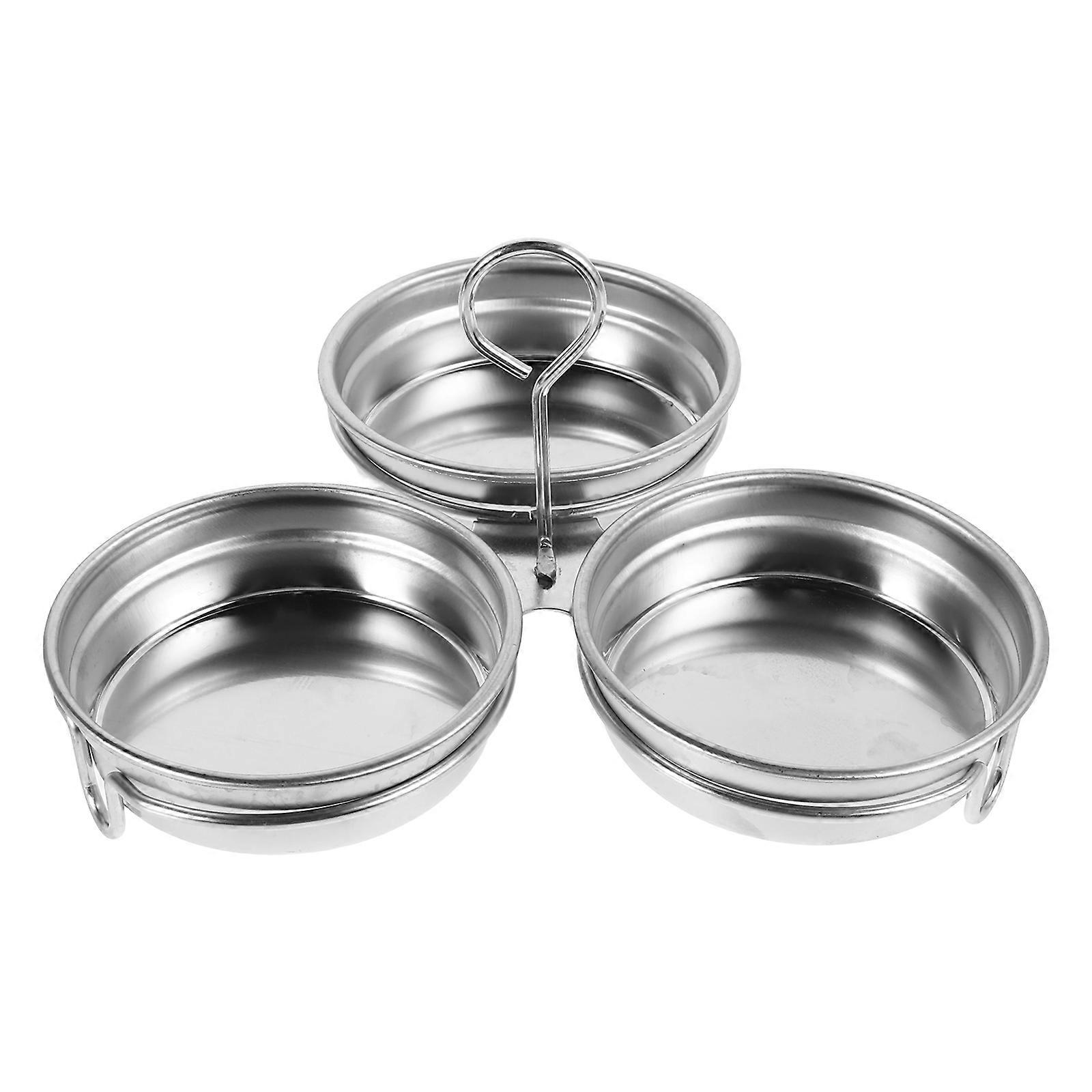 Stainless Steel Egg Boiling Mold Poached Egg Maker Nonstick Poacher Tray Kitchen Tool Silver 18.00X18.00X7.00CM Eggs 1Pcs
