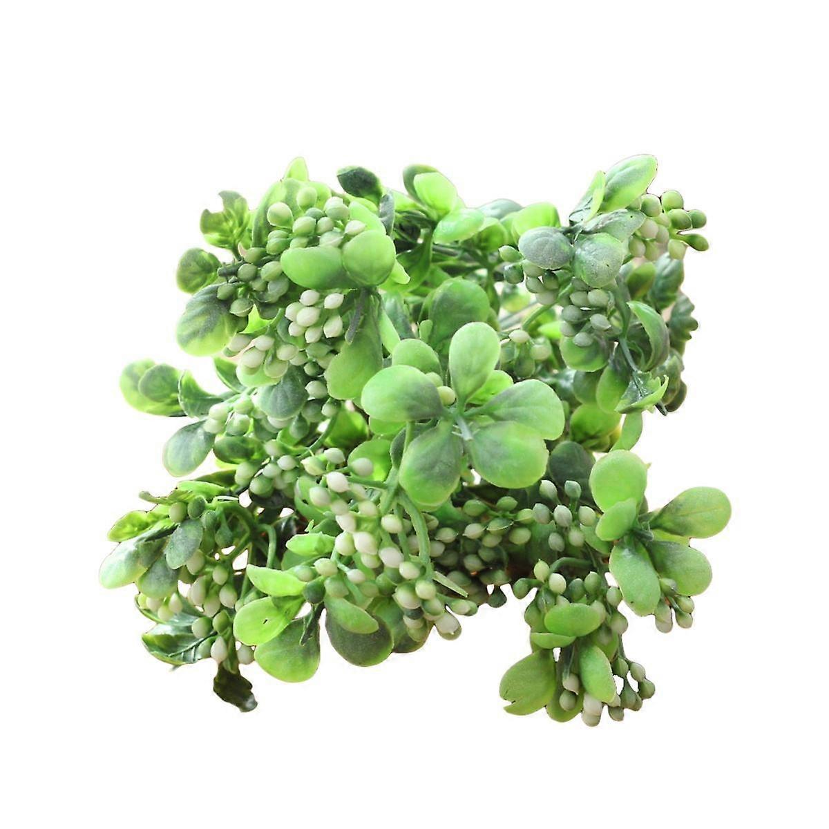 Simulation Berries 5Pcs White No-Fade Fake Berries for Decoration