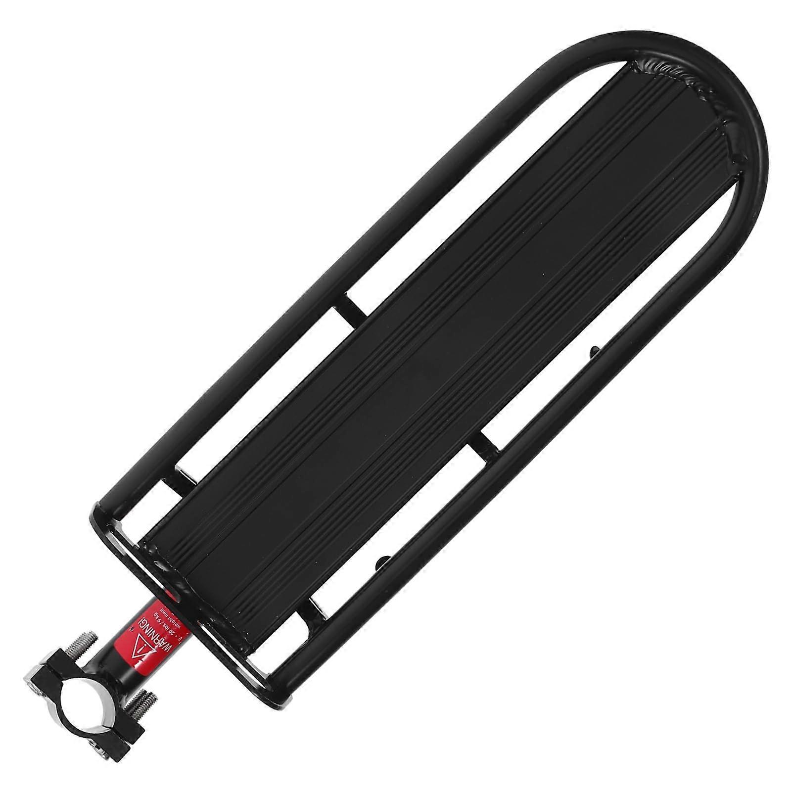 Rear Bicycle Rack, Flexible Cargo Rack For Mountain And Road Bikes, Lightweight, Easy To Install, Black