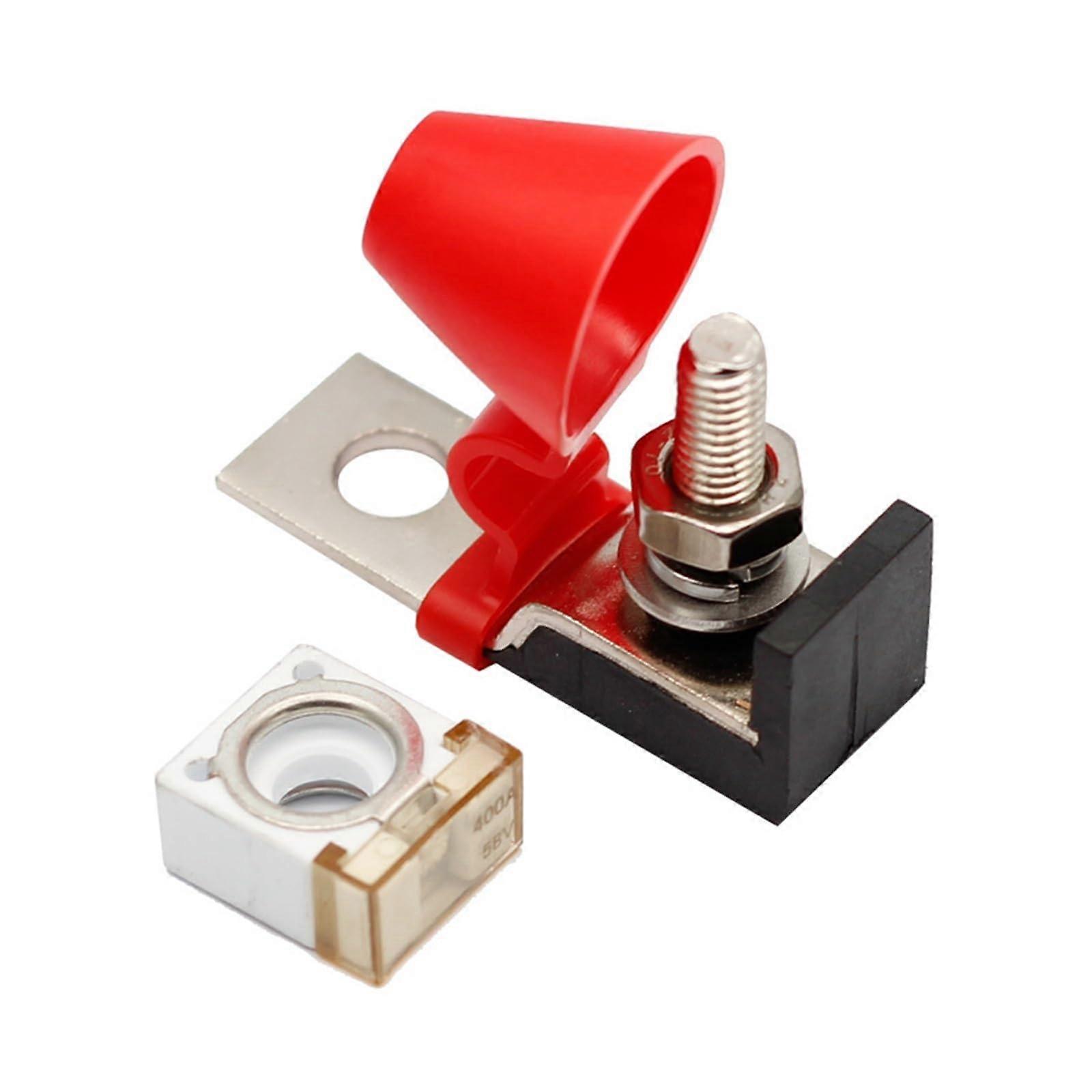 MRBF 50A 60A 75A 80A 90A 100A 125A 150A 175A 200A 250A 300A 400A Current Fuse (Size: 125A, Color: Holder and Fuse) 125A Holder and Fuse
