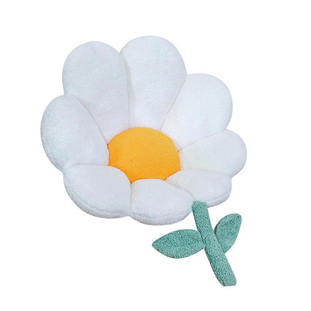Cute Flower Cushion Bedroom Use Soft Lumbar Support Plush Fabric 1Pack