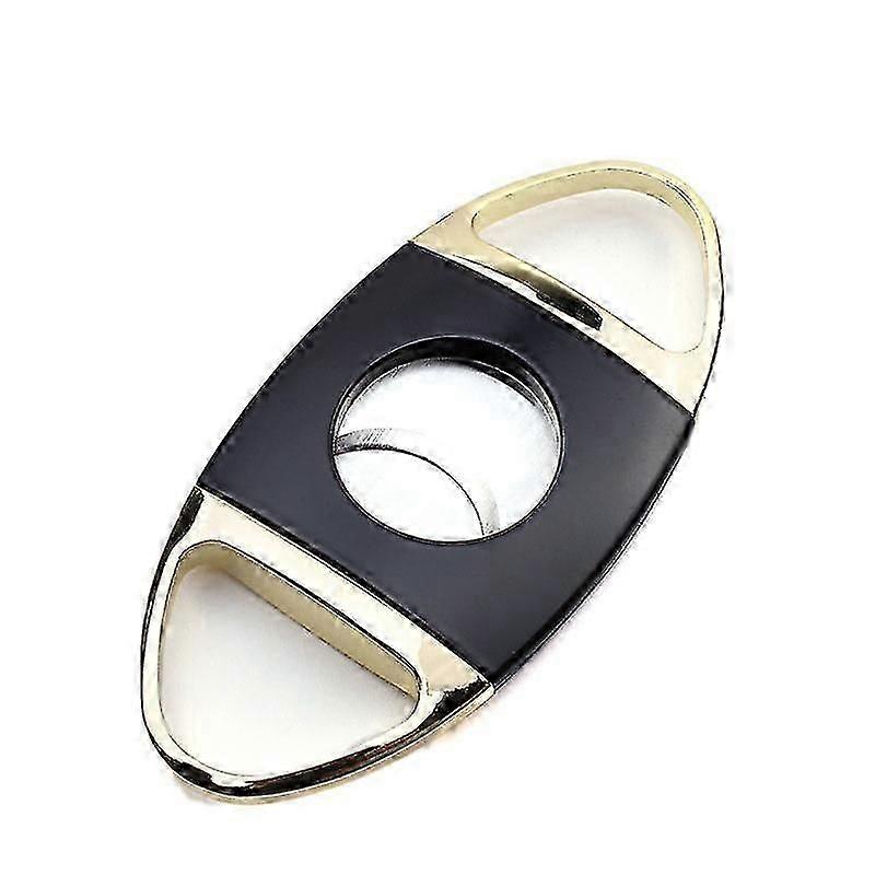 Coupe-cigare en acier inoxydable Double lame Cigare Guillotine Poche Coupe-Cigares Pour Hommes-Yvan