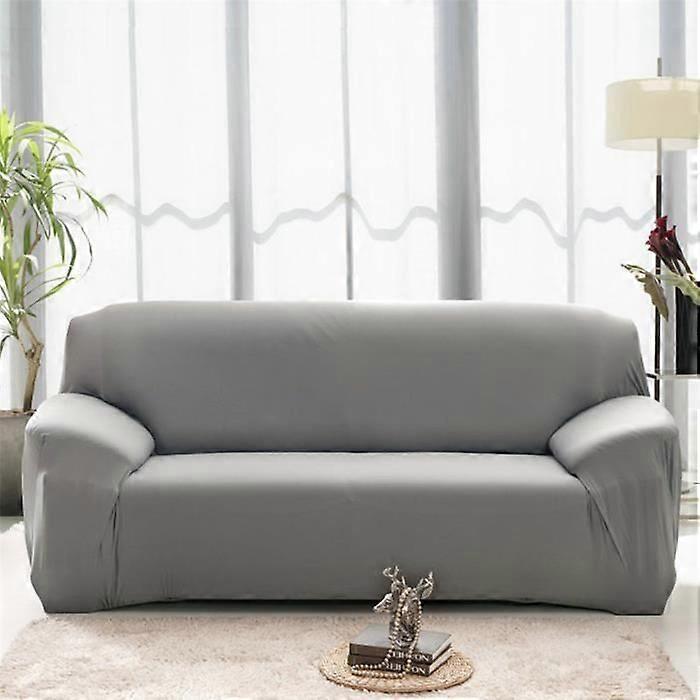 3-seater sofa cover - Protective elastic - Grey