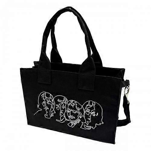The Beatles Faces Cotton Tote Bag