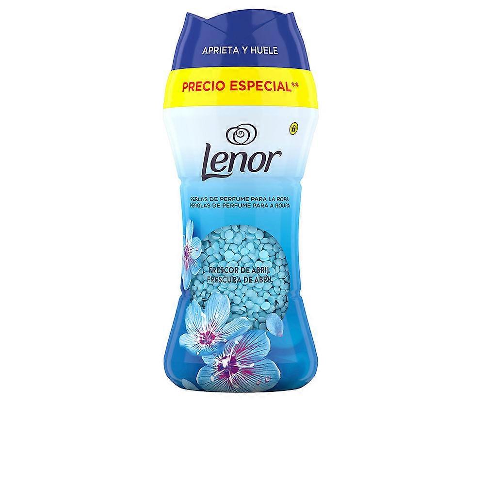 LENOR UNSTOPPABLES fabric softener pearls perfume #april fresh 195 g