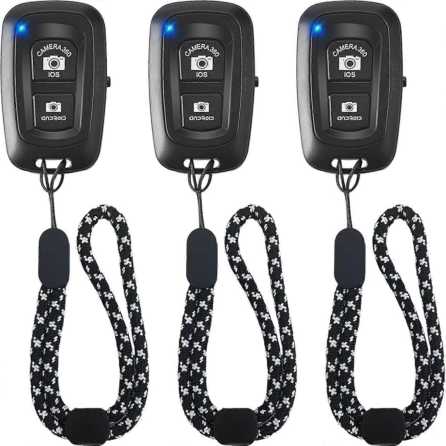 Remote Shutter for iPhone Camera, Bluetooth Remote for Android, Hands Free Works