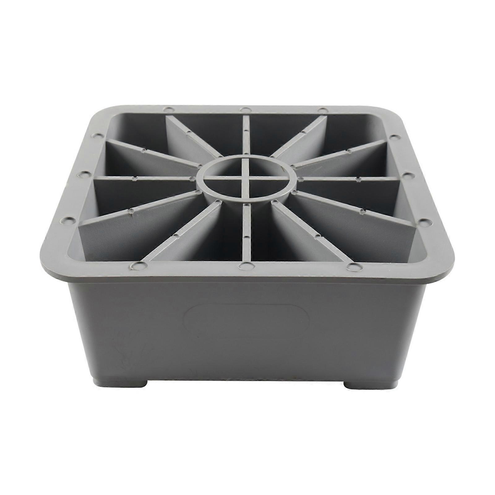 Anti Skid Jacks Support Blocks Thick Rubber Leveling Pads High Density Rubber Leveling for Secure Vehicle Stabilization Multicolor