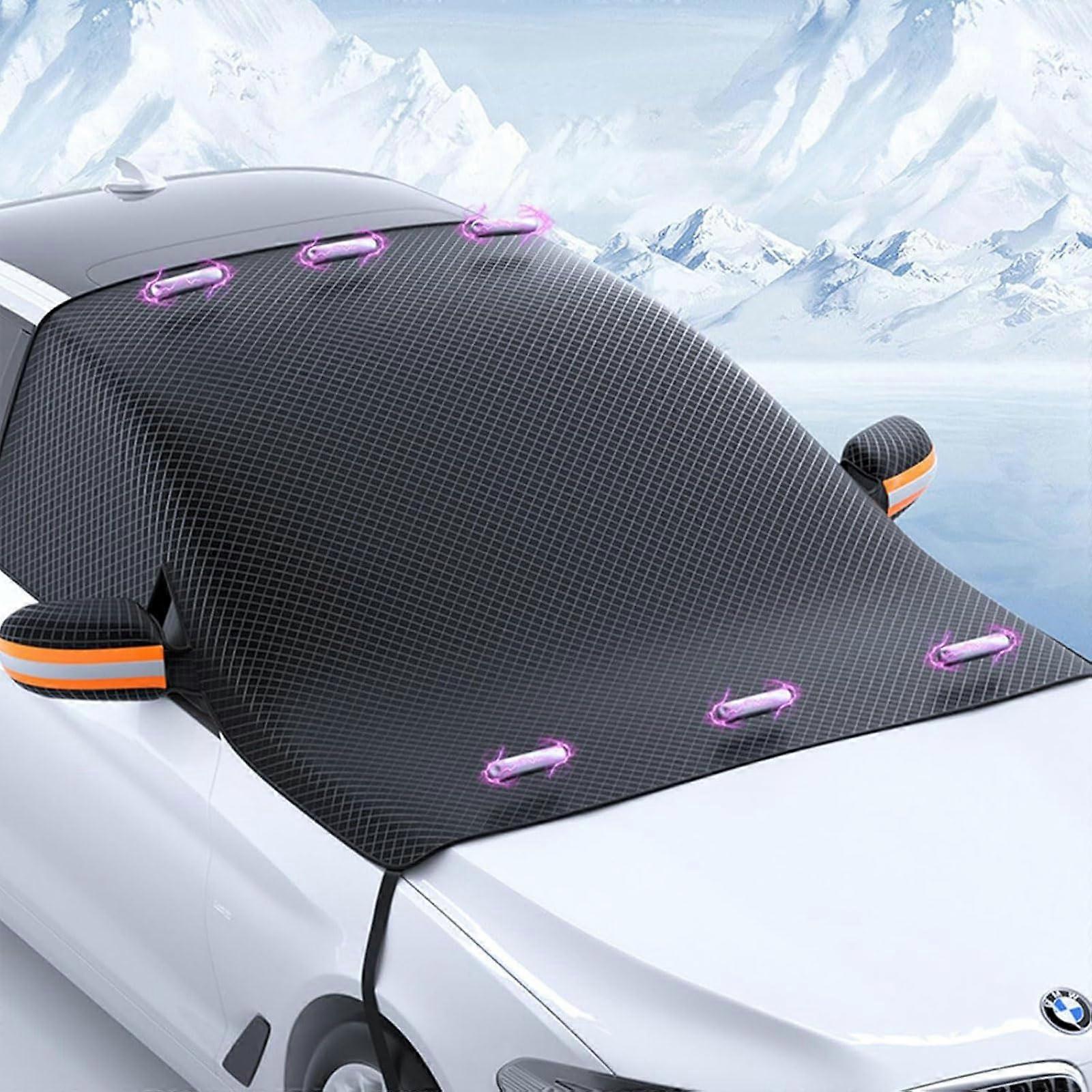 Windshield Cover Magnetic Frost And Snow Protection OneSize Fits All Easy Install MG Pilot