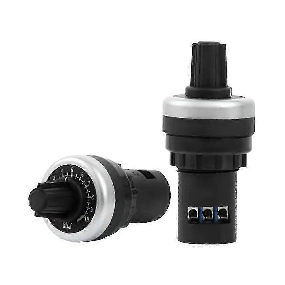1pc 10k Potentiometer 22mm Governor Vsd Vfd For Variable Speed Drive Inverter