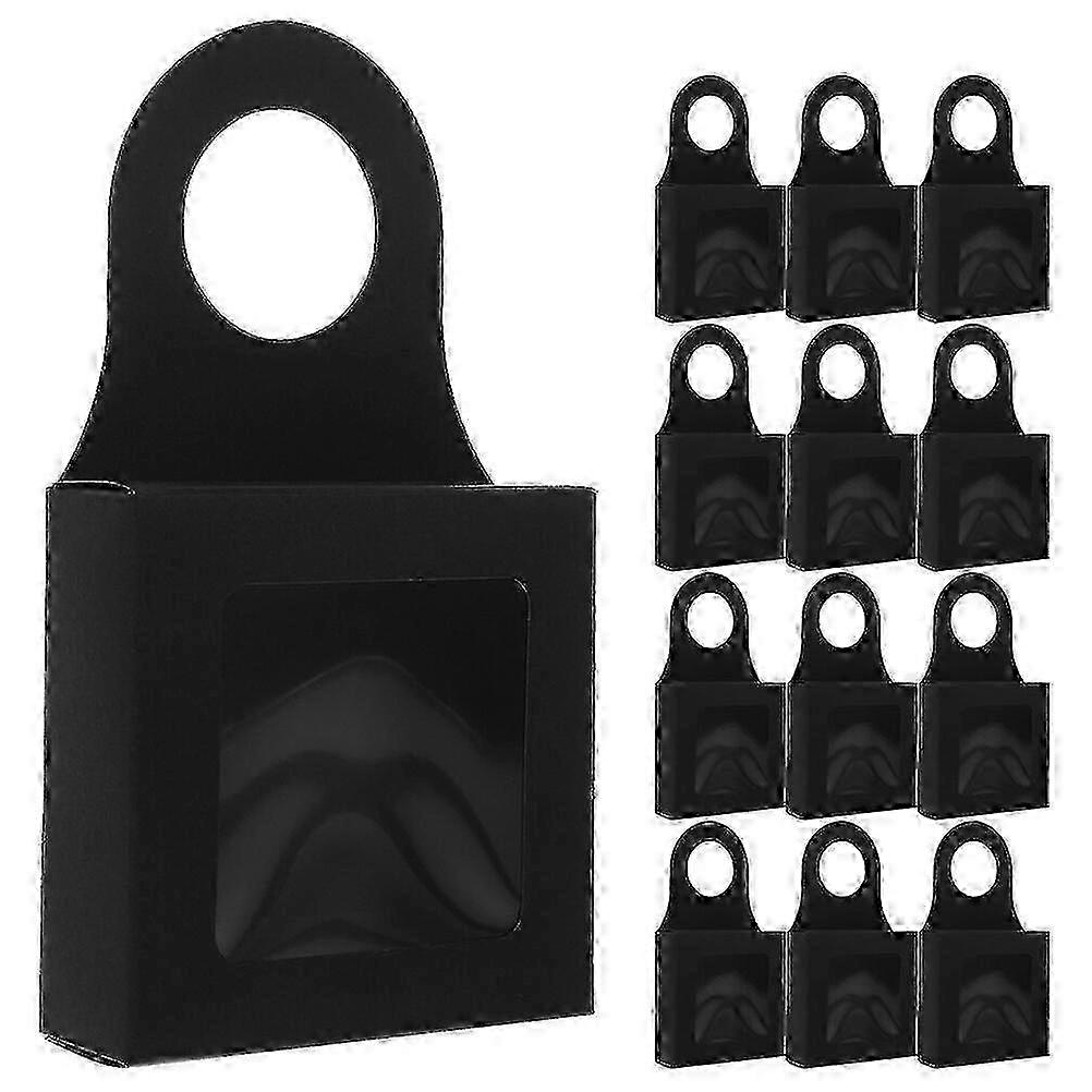20pcs Kraft Paper Wine Bottle Box with Window and Hanging Handle Wi...