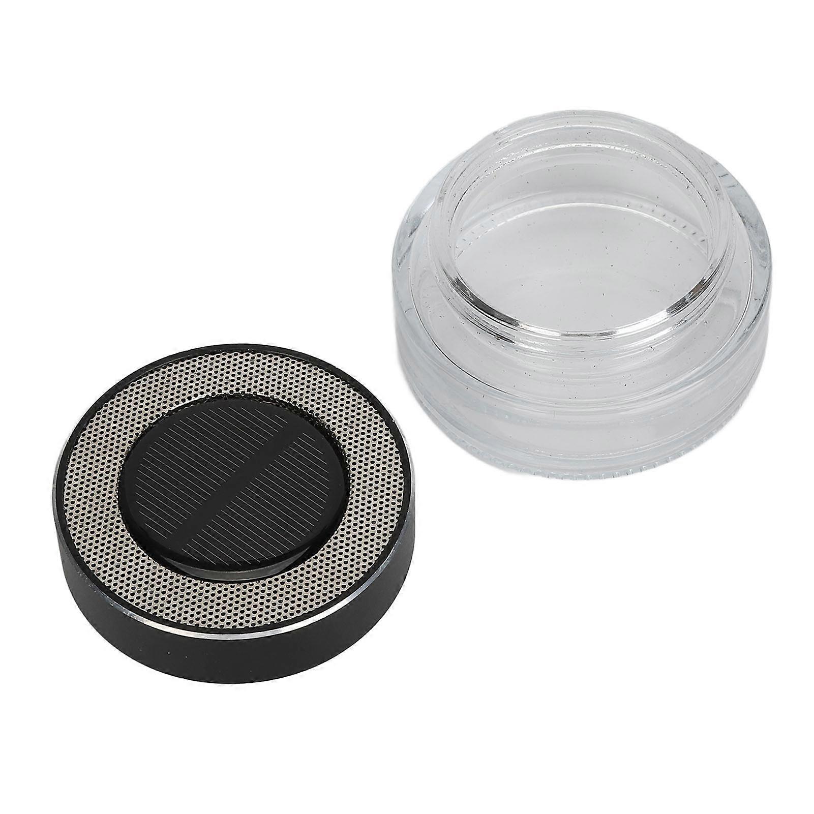 Solar Car Air Freshener 30ml Blue Rotating Aromatherapy Diffuser