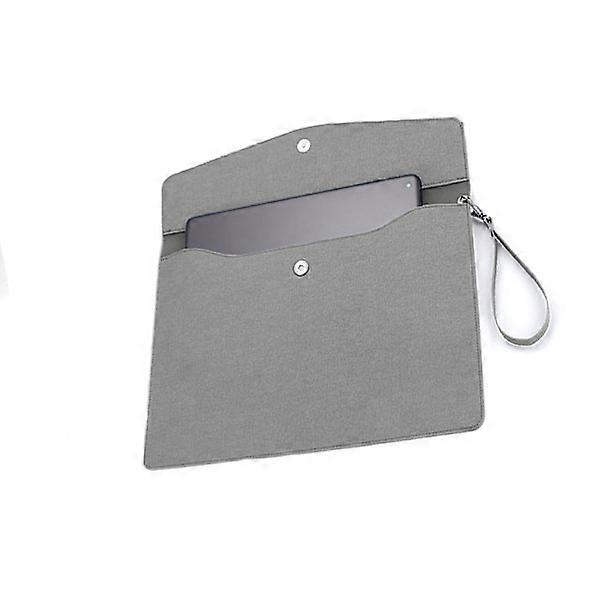 Oxford File Folder Bag for Documents, Laptop and More Gray