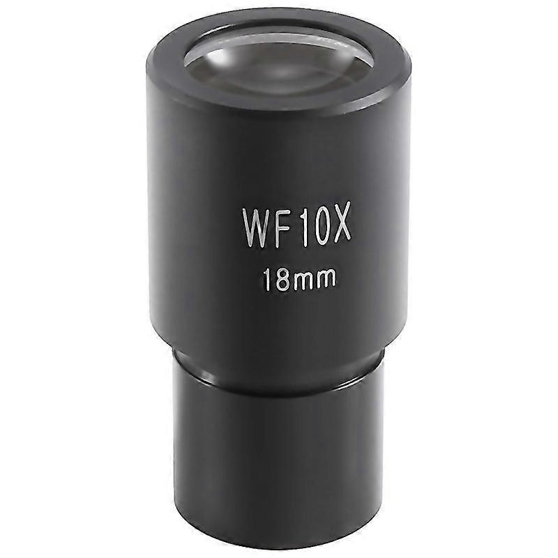 For 10x Microscope Eyepiece Wide Angle Optical Lenses Adapter Field 18mm Professional Ocular Lens St
