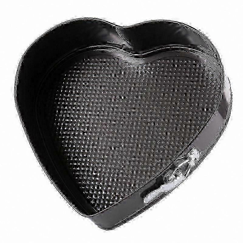 Hjerteformet stekepanne 26 cm, non-stick springform kakeform
